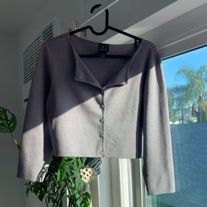 vintage INC cropped cardigan